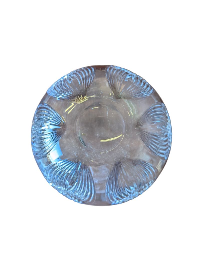 Vintage Pressed Glass Serving Bowl Set