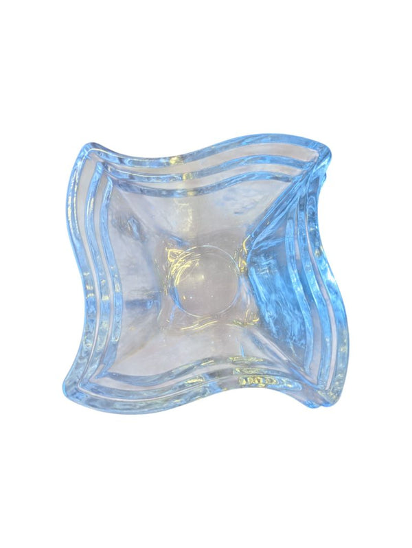 Vintage Pressed Glass Serving Bowl Set