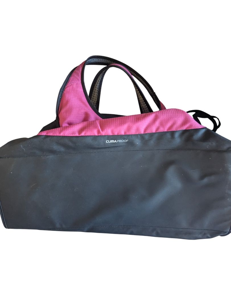 Adidas ClimaProof Duffel / Gym Bag (Pink & Black)