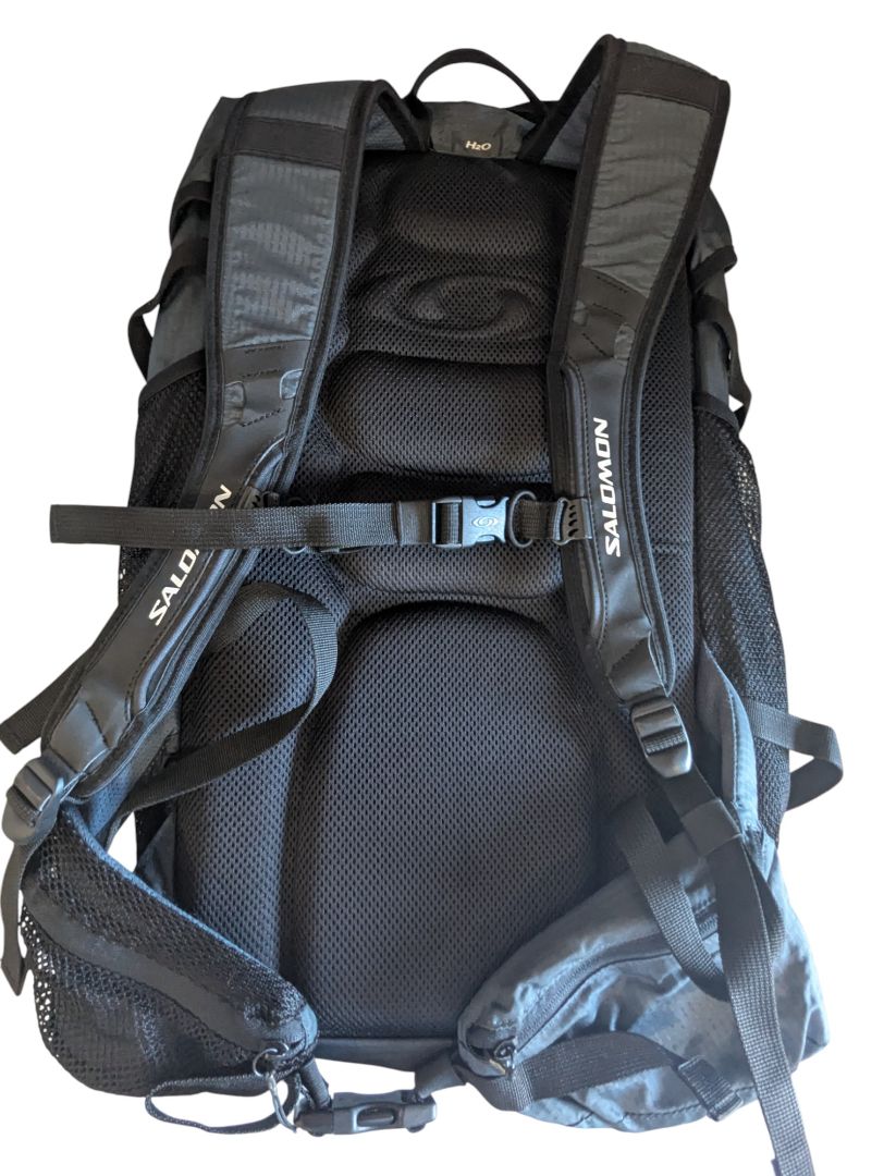 Salomon Hiking / Outdoor Backpack (Red & Black)