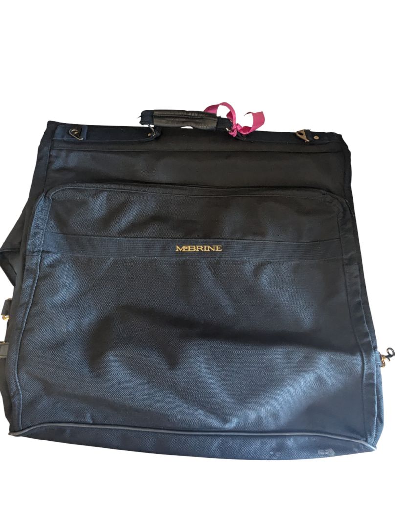 McBrine Black Garment Bag
