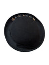 Vintage Hat Box with 2 Hats – Leopard Trim & Embroidered Felt Bowler