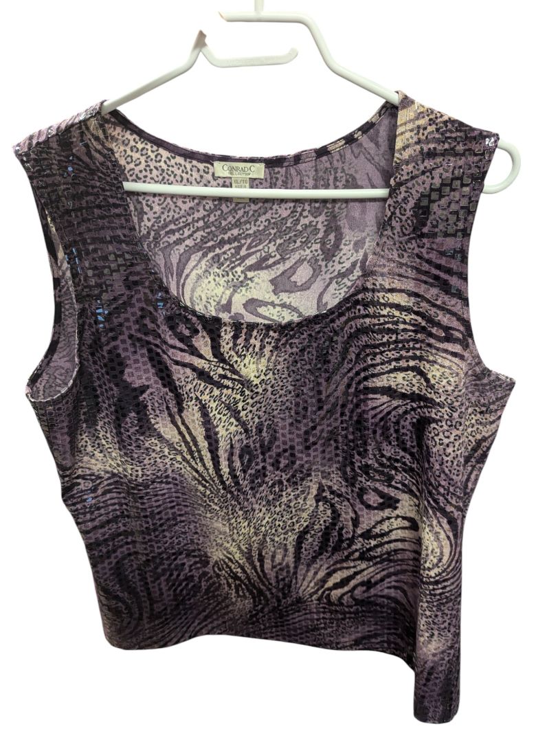 Conrad C Collection 2-Piece Jacket & Tank Set