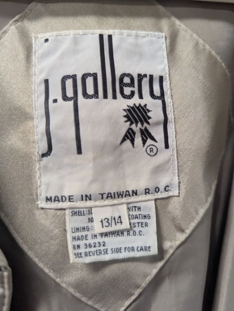 Beige Trench Coat by J. Gallery