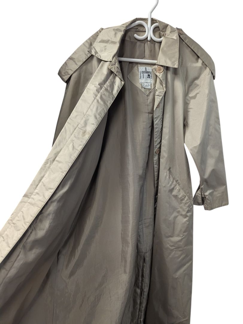 Beige Trench Coat by J. Gallery