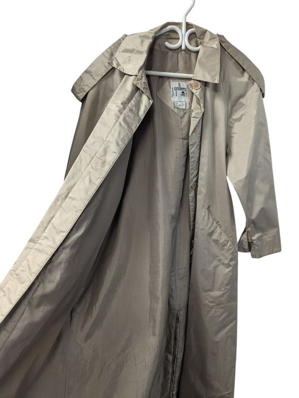 Beige Trench Coat by J. Gallery