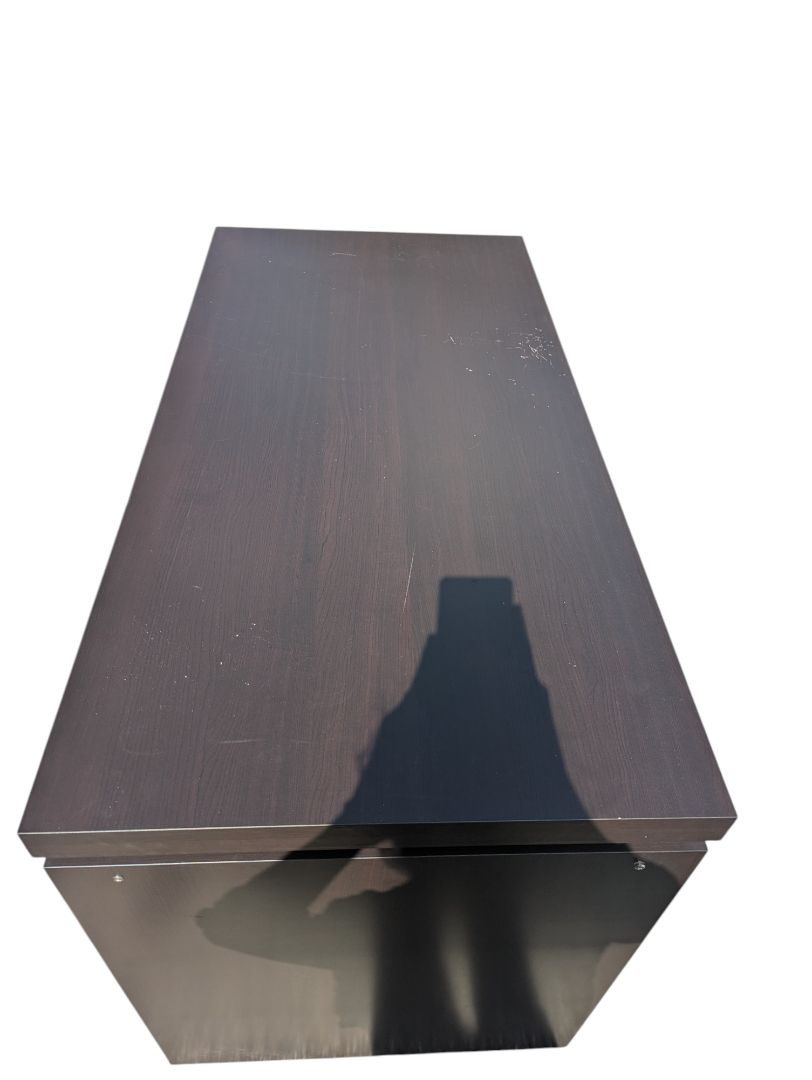 Wooden Computer Desk with Keyboard Tray