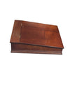Vintage wooden lap desk / writing slope