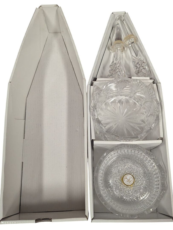 Fifth Avenue Crystal 6-Piece Wine Accessory Set – Lead Crystal