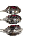 Set of 3 Large Serving Spoons – Stainless Steel