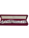 Mikasa Crystal Handle Stainless Steel Cake Server with Velvet Box