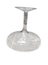 Large Clear Glass Compote Pedestal Bowl