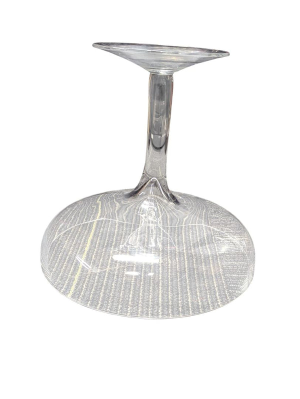 Large Clear Glass Compote Pedestal Bowl