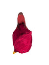 Faux Red Cardinal Bird Tree Topper