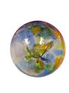 Hand-Blown Glass Hanging Orb Ornament – Multicolor Art Glass