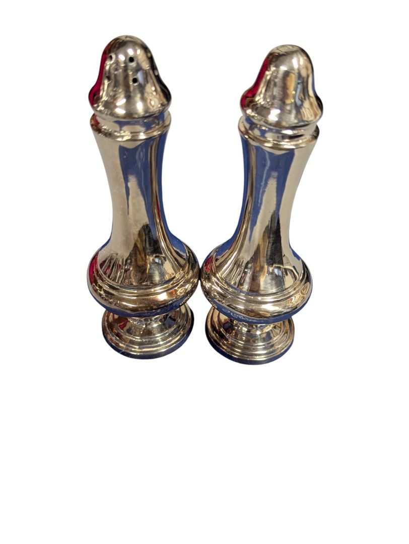 Sterling Silver Salt & Pepper Shakers (Pair)