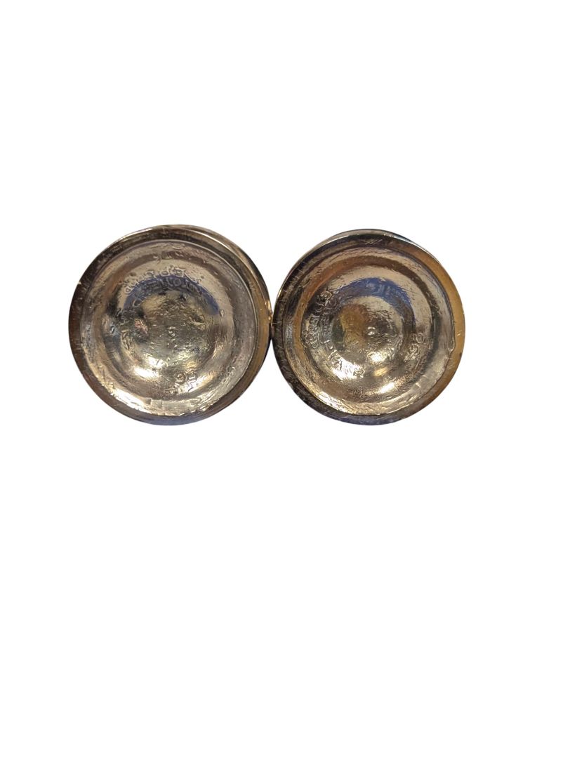 Sterling Silver Salt & Pepper Shakers (Pair)