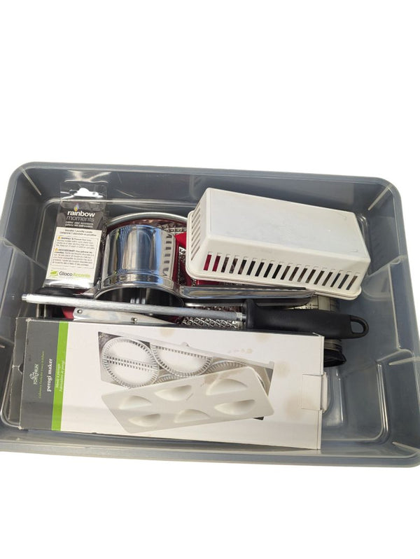 Mixed Kitchenware & Baking Tools – Storage Bin Lot