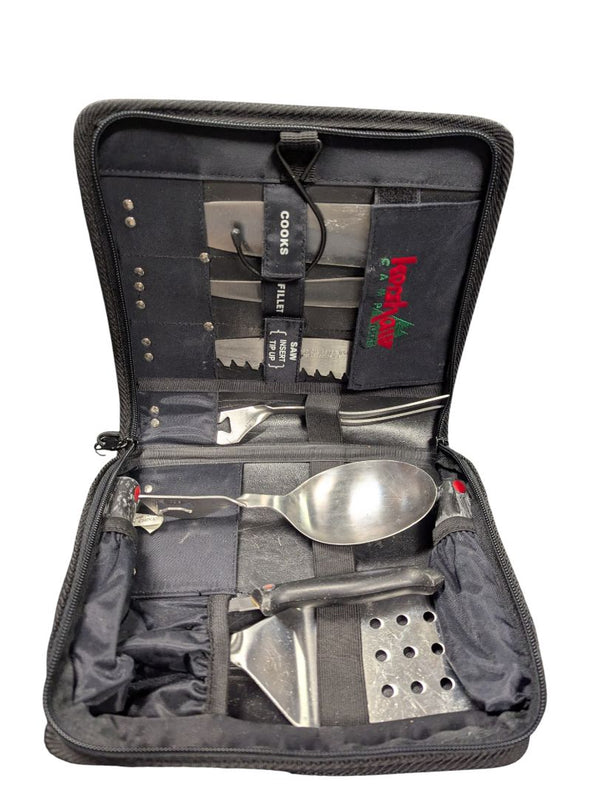 Vintage Kershaw Camp Tools Outdoor Cooking Set