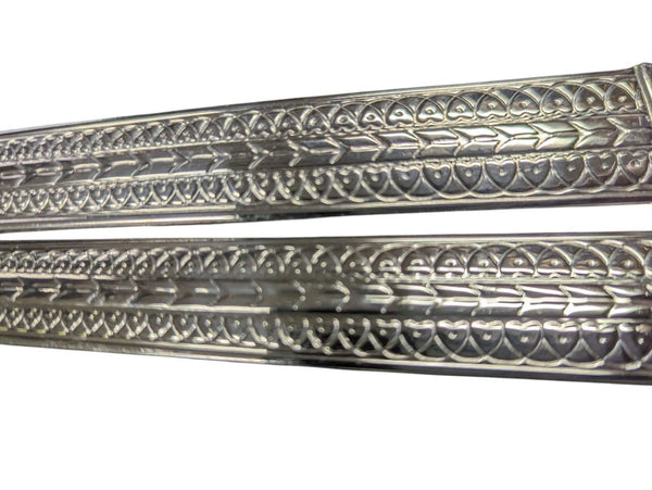 Silver-Tone Metal Salad Serving Set (Fork & Spoon)