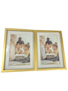 Pair of Studio Décor Expressions Gold Frames