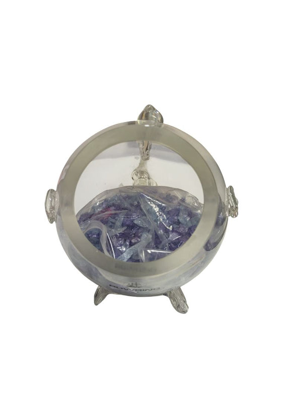 Bowring Clear Glass Fish Bowl with Decorative Stones