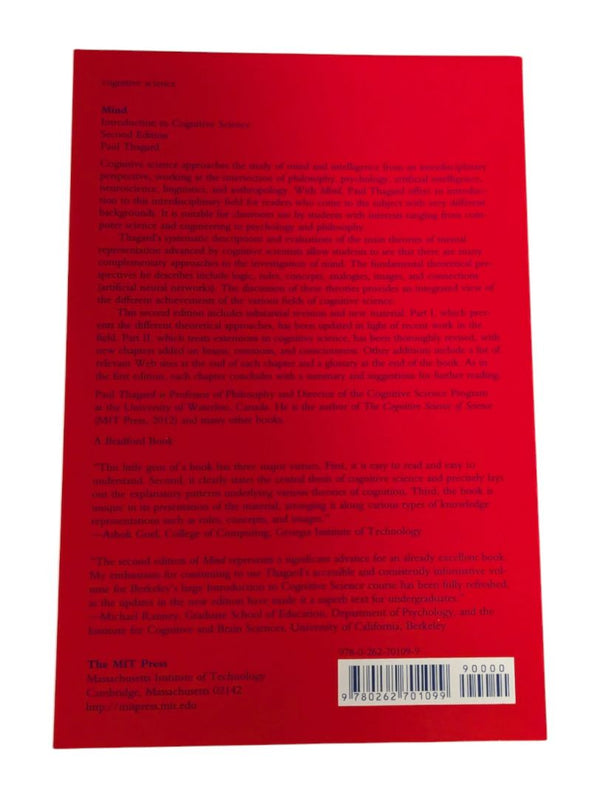 Mind: Introduction to Cognitive Science (Second Edition) – Paul Thagard
