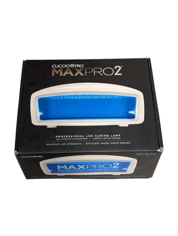Cuccio Pro MaxPro2 LED Nail Lamp – No Adapter / Manual