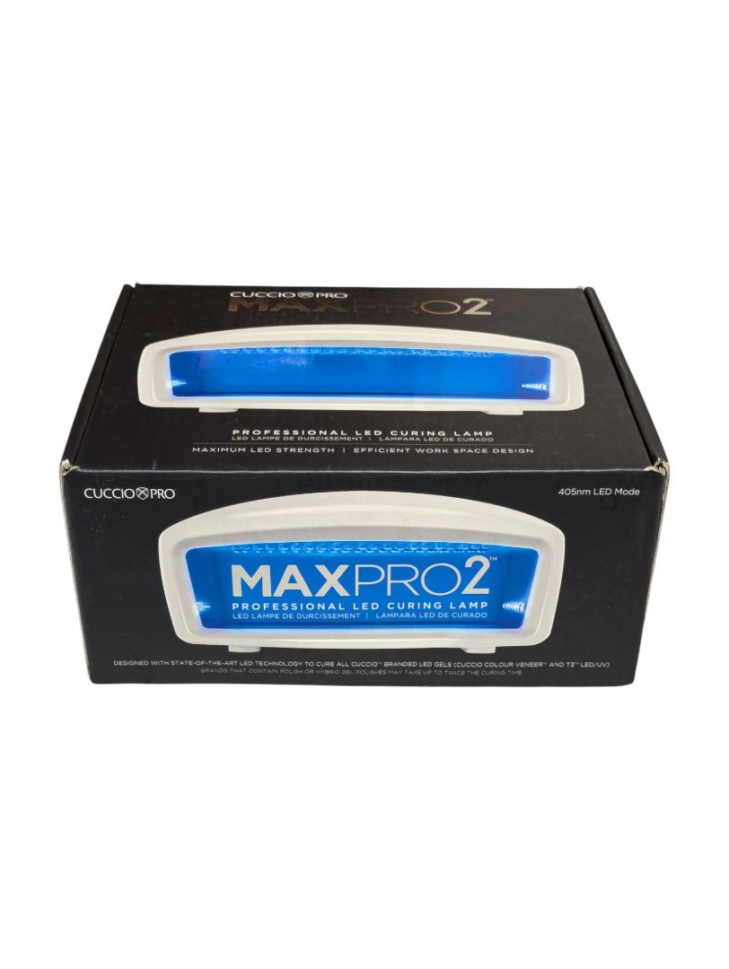Cuccio Pro MaxPro2 LED Nail Lamp – No Adapter / Manual
