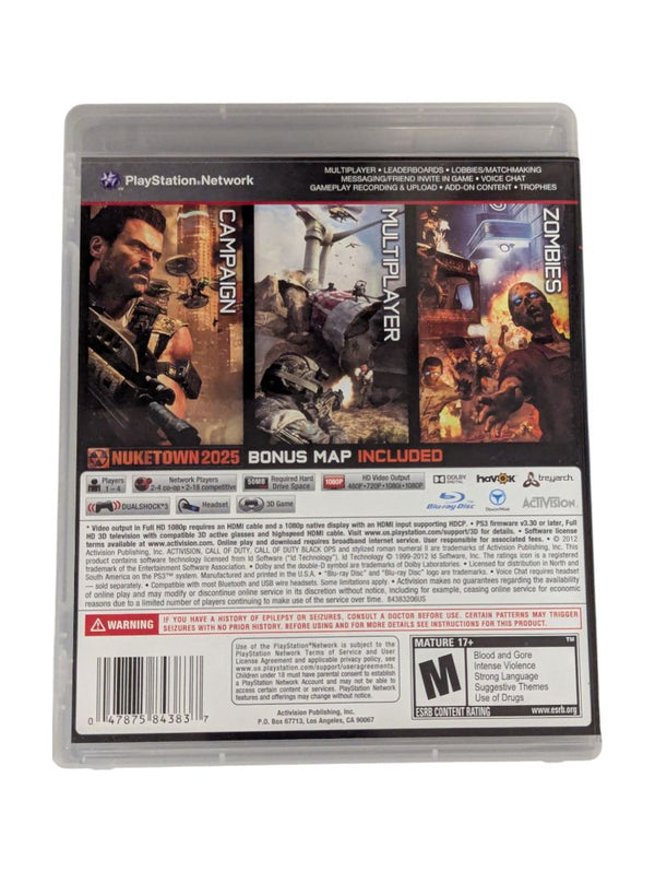 Call of Duty: Black Ops II for PlayStation 3
