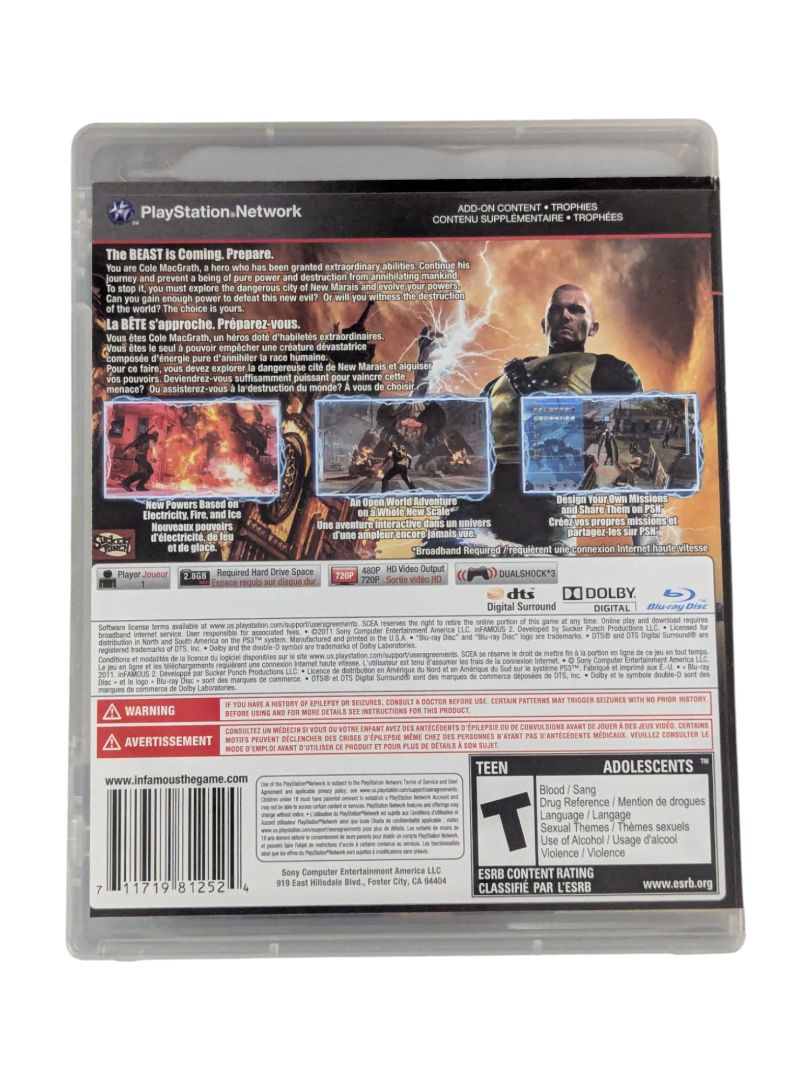 inFAMOUS 2 – PlayStation 3 (PS3)