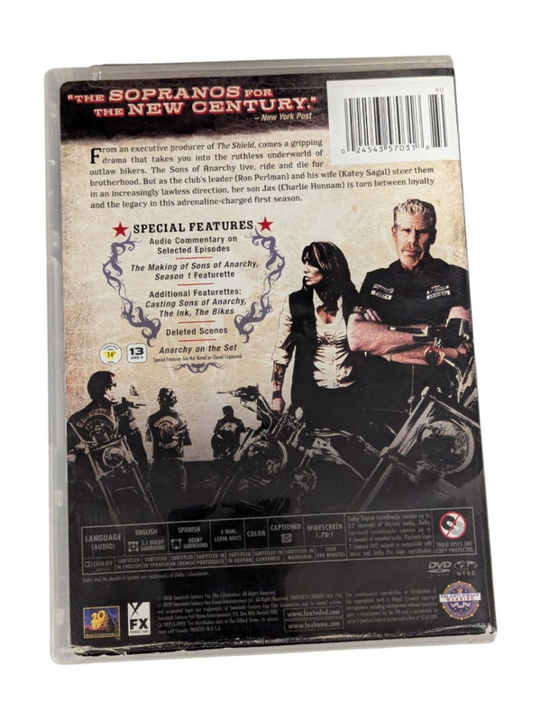 Sons of Anarchy – Seasons One & Two (DVD, 8-Disc Set)