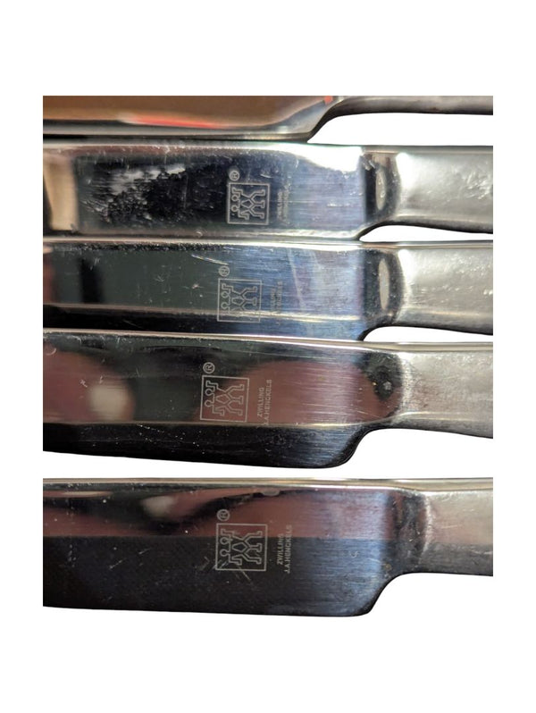Zwilling Steak Knife Set with Maxwell & Williams Piece – Stainless Steel in Box