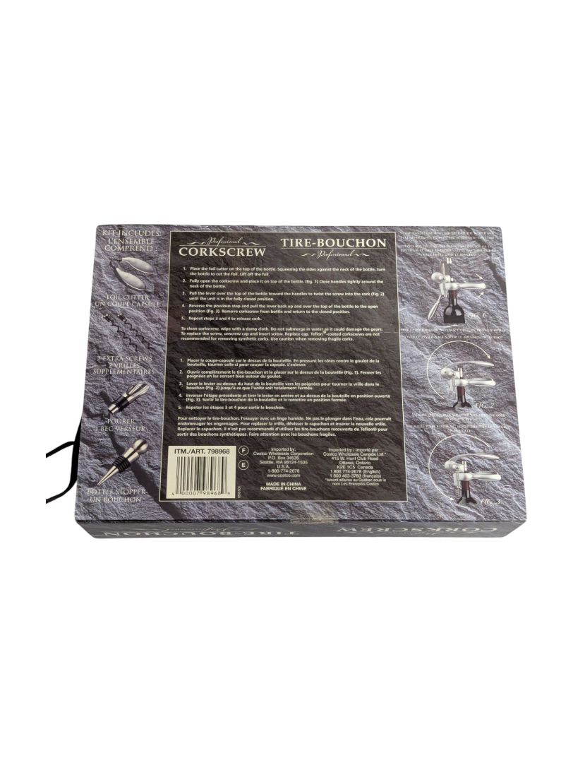 Professional Corkscrew Wine Opener Set – Gift Box