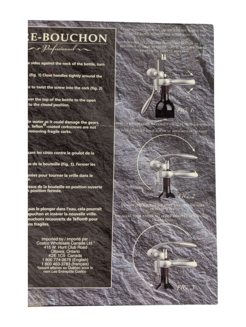 Professional Corkscrew Wine Opener Set – Gift Box