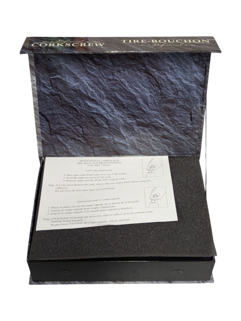 Professional Corkscrew Wine Opener Set – Gift Box