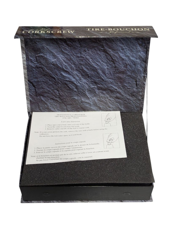 Professional Corkscrew Wine Opener Set – Gift Box