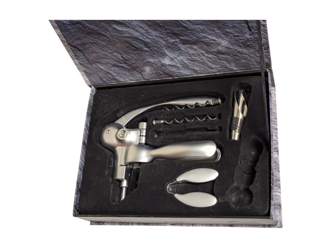 Professional Corkscrew Wine Opener Set – Gift Box