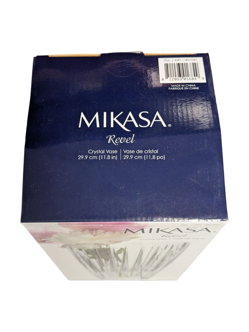 Mikasa Revel Crystal Vase – 11.8