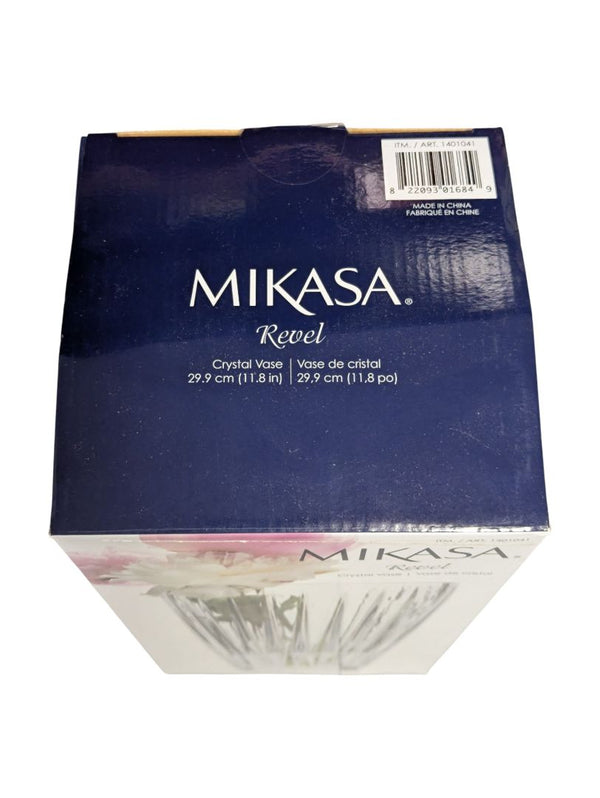 Mikasa Revel Crystal Vase – 11.8" (29.9 cm)