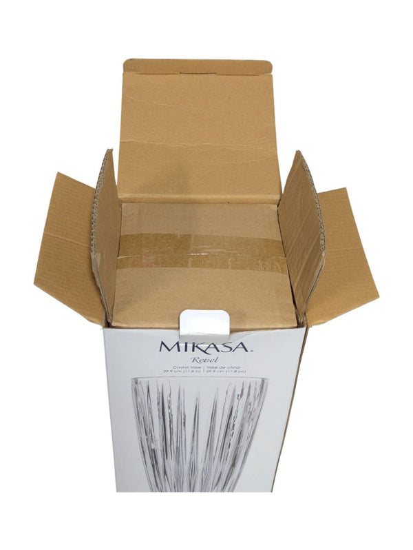Mikasa Revel Crystal Vase – 11.8" (29.9 cm)