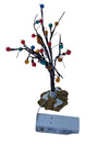 Lemax Holiday Village Decorative Lighted Trees with Tin Bucket