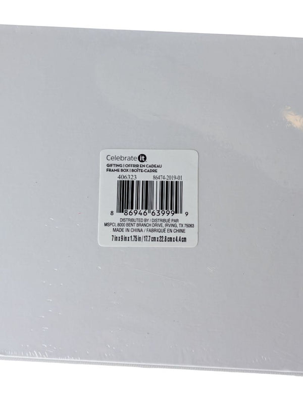 Celebrate It Gifting Frame Box Set (2 Pack) – White