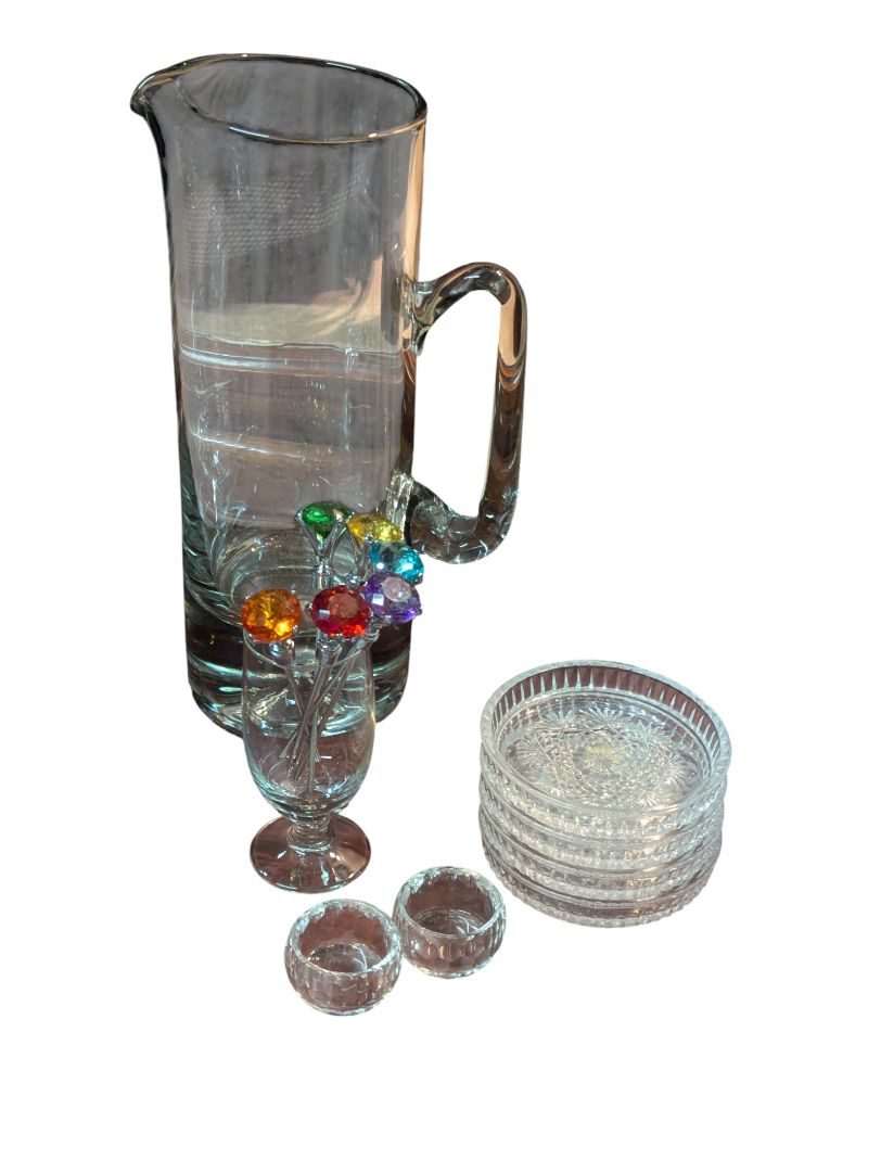 Vintage Crystal & Glass Barware Collection – Mikasa & Krosno