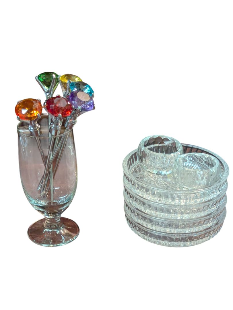 Vintage Crystal & Glass Barware Collection – Mikasa & Krosno