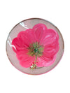 Hand-Painted UV Floral Martini Glasses – Set of 2