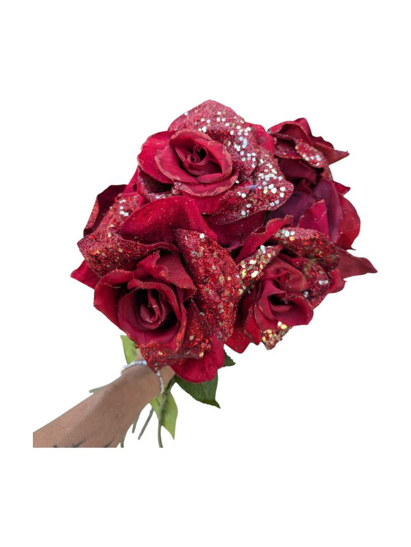 Artificial Holiday Floral Arrangement – Mixed Bundle