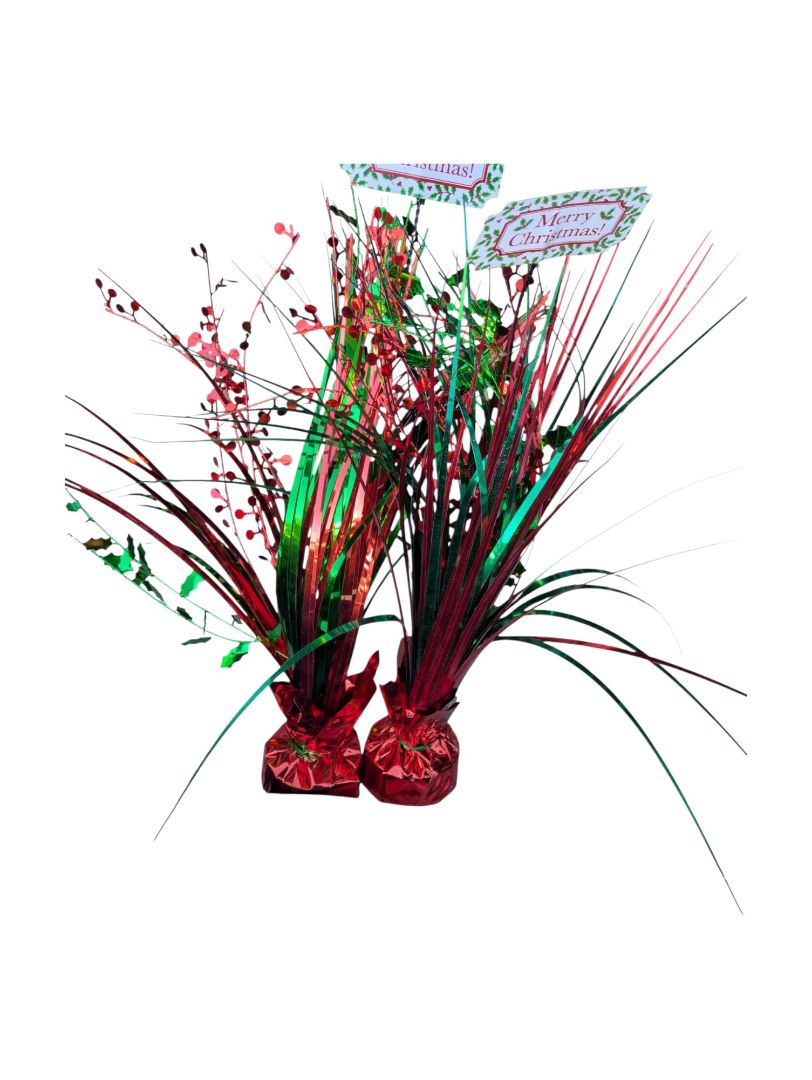 Artificial Holiday Floral Arrangement – Mixed Bundle