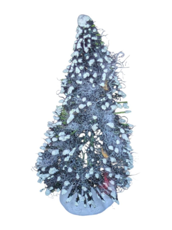 Mini Snowy Christmas Trees Set of 4