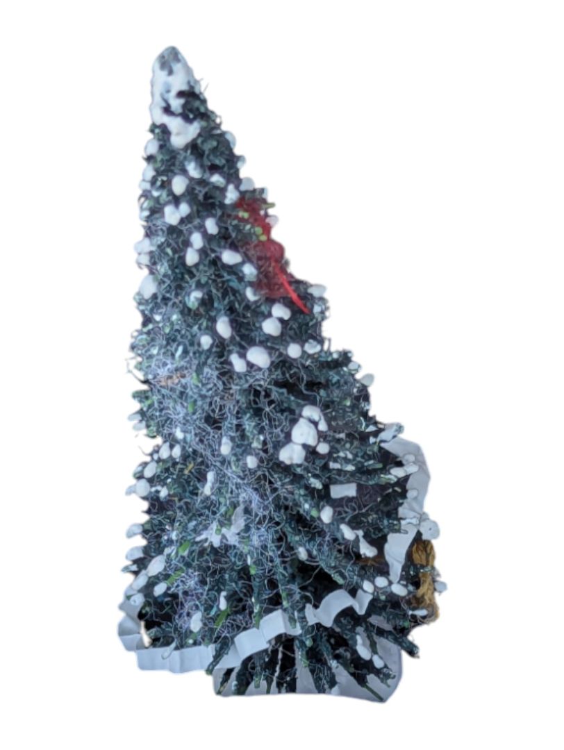 Mini Snowy Christmas Trees Set of 4
